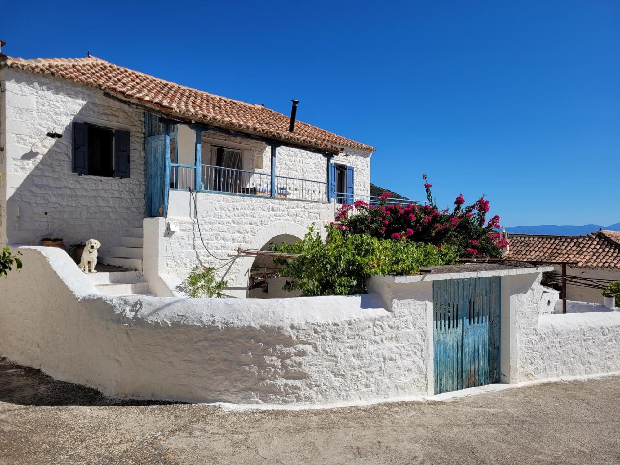 Lovely Traditionnal House With Sea View Tirós Exterior foto